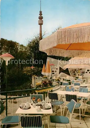 AK / Ansichtskarte Dortmund BUGA 1959 Terrasse Dortmund