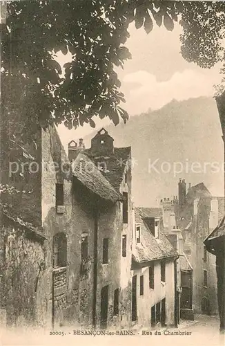 AK / Ansichtskarte Besancon_les_Bains Rue du Chambrier Besancon_les_Bains