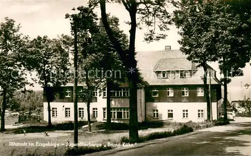 AK / Ansichtskarte Joehstadt Jugendherberge Bruno Kuehn Aussenansicht Joehstadt