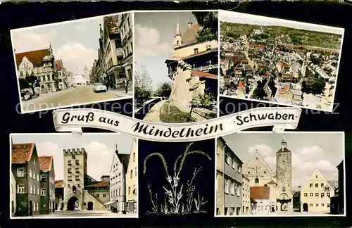 AK / Ansichtskarte Mindelheim Teilansichten Mindelheim