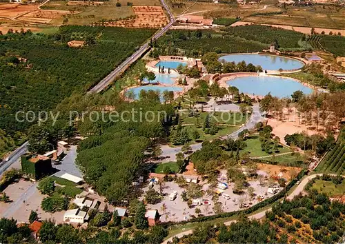 AK / Ansichtskarte Lerida_Espana Fliegeraufnahme Parque Municipal Alcade Pons 