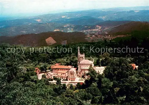 AK / Ansichtskarte Bussaco_Portugal Palace Hotel und Wald 