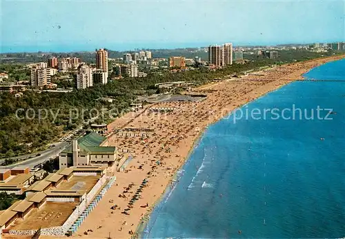 AK / Ansichtskarte Lignano_Pineta Fliegeraufnahme Strandansicht Lignano Pineta