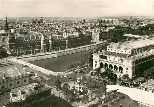 AK / Ansichtskarte Paris_75 Place et Theatre du Chatelet Conciergerie 