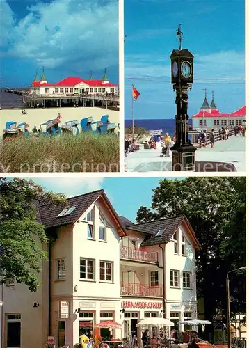 AK / Ansichtskarte Ahlbeck_Ostseebad REBA Appartmenthaus  Ostsee Ahlbeck_Ostseebad