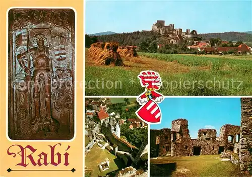 AK / Ansichtskarte Rabi_CZ Burgruine 