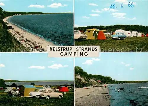 AK / Ansichtskarte Kelstrup Campingplatz am Strand Kelstrup