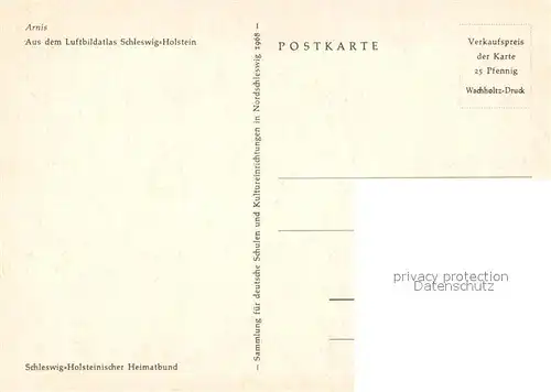 AK / Ansichtskarte Schleswig_Holstein Aus Luftbildatlas Schleswig Holsteiner Heimatbund Schleswig_Holstein