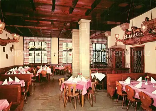 AK / Ansichtskarte Heidelberg_Neckar Grossgaststaette Zieglerbraeu Speisesaal Heidelberg Neckar