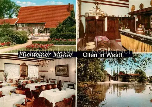 AK / Ansichtskarte Olfen_Westfalen GAststaette Fuechtelner Muehle  Olfen_Westfalen