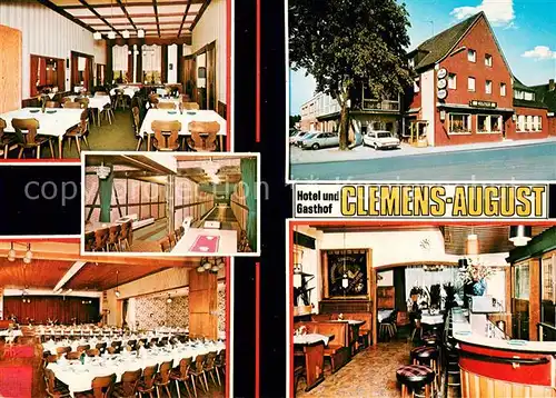 AK / Ansichtskarte Davensberg Hotel Gasthof Clemens August Teilansichten Davensberg