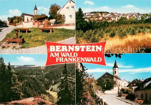 AK / Ansichtskarte Bernstein_Wald Naturpark Frankenwald Bernstein_Wald