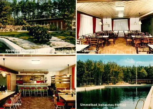 AK / Ansichtskarte Hepstedt Campingplatz m. Ummelbad Gaststaette Clubraum Hepstedt