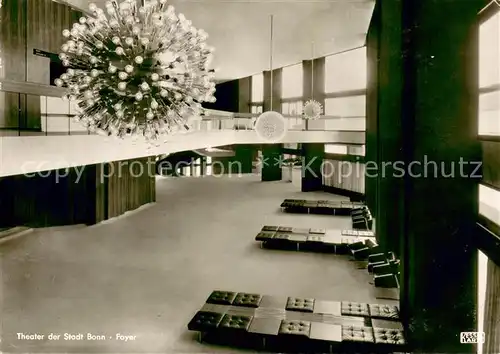 AK / Ansichtskarte Bonn_Rhein Theater Foyer Bonn_Rhein