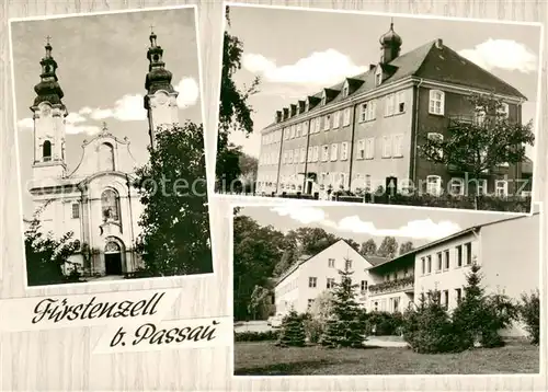 AK / Ansichtskarte Fuerstenzell Kirche Kreiskrankenhaus  Fuerstenzell