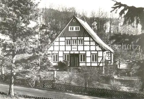 AK / Ansichtskarte Finnentrop Jugendherberge Aussenansicht Fachwerkhaus Finnentrop