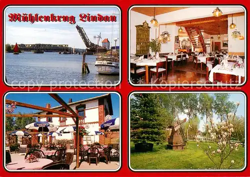 AK / Ansichtskarte Boren Muehlenkrug Lindau Muehlenholz Seeansicht Boren