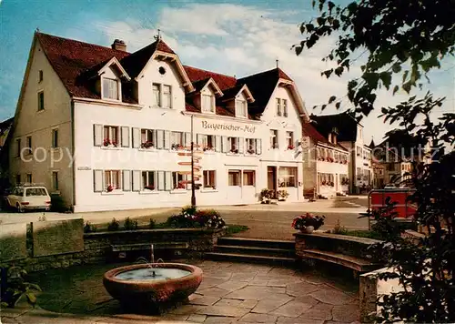 AK / Ansichtskarte Heiligenberg_Baden Gasthof Pension Bayerischer Hof Aussenansicht Heiligenberg_Baden
