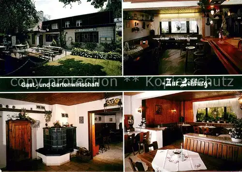 AK / Ansichtskarte Waltrop Gast.  und Gartenwirtschaft Zut Lohburg Anfahrt Waltrop