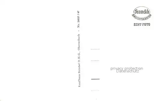 AK / Ansichtskarte Obersasbach Mutterhaus und Sanatorium Erlenbad Obersasbach