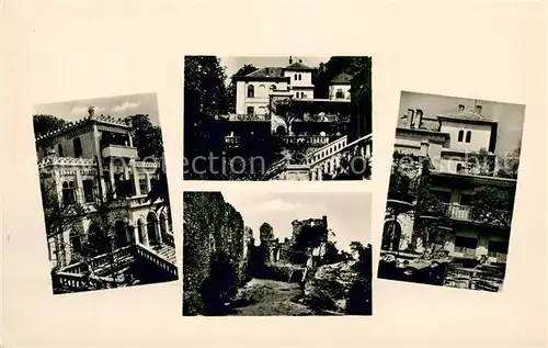 AK / Ansichtskarte Visegrad Teilansichten Burgruine Visegrad