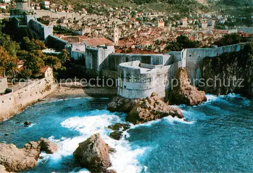 AK / Ansichtskarte Dubrovnik_Ragusa Stadtmauern Dubrovnik Ragusa