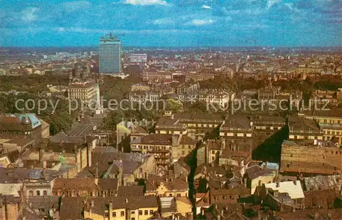 AK / Ansichtskarte Riga_Lettland Stadtpanorama Riga_Lettland