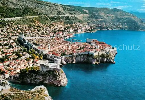 AK / Ansichtskarte Dubrovnik_Ragusa Panorama Kueste Dubrovnik Ragusa