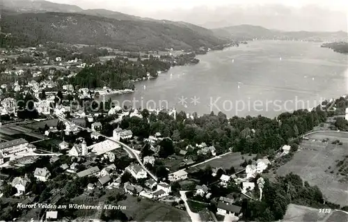 AK / Ansichtskarte Velden_Woerthersee Gesamtansicht See Velden Woerthersee