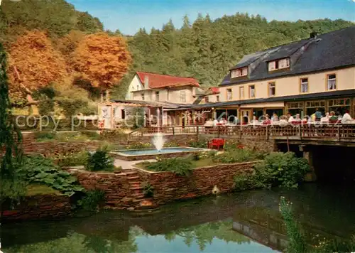 AK / Ansichtskarte Manderscheid_Eifel Restaurant Cafe Heidsmuehle Manderscheid Eifel