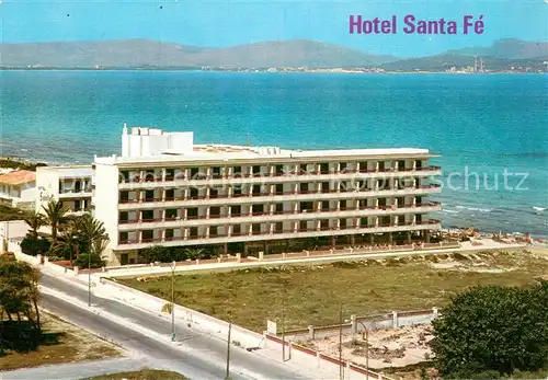 AK / Ansichtskarte Can_Picafort_Mallorca Hotel Santa Fe Can_Picafort_Mallorca