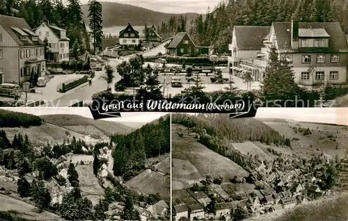 AK / Ansichtskarte Wildemann Ortsansichten Landschaftspanorama Wildemann