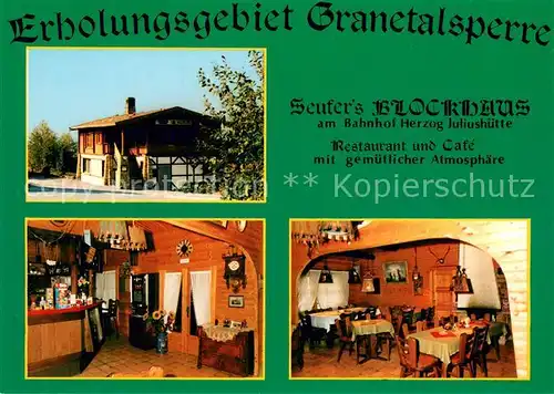 AK / Ansichtskarte Langelsheim Seufers Blockhaus Langelsheim