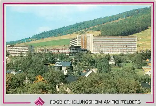 AK / Ansichtskarte Oberwiesenthal_Erzgebirge FDGB Erholungsheim Am Fichtelberg  Oberwiesenthal Erzgebirge