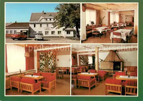 AK / Ansichtskarte Gehlberg Betriebserholungsheim Schmuecke des VEB Metalleichtbaukombinat Calbe Speiseraum Klubraeume Gehlberg