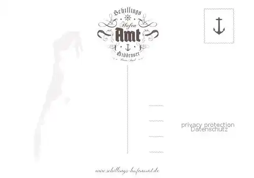 AK / Ansichtskarte Insel_Hiddensee Schillings Hafen Amt Leuchtturm Insel Hiddensee