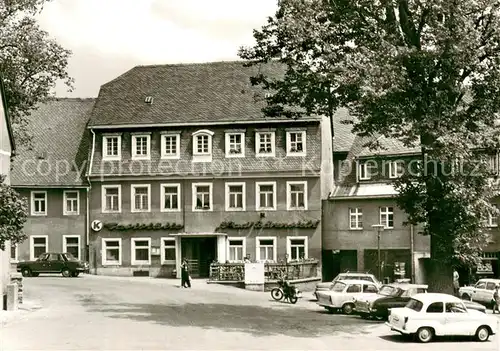 AK / Ansichtskarte Baerenstein_Altenberg Konsumgaststaette Stadt Baerenstein Baerenstein_Altenberg