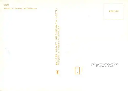 AK / Ansichtskarte Suhl_Thueringer_Wald Hotel Stadt Suhl Suhl_Thueringer_Wald