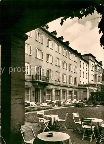 AK / Ansichtskarte Weimar__Thueringen HO Hotel Elephant Gartenterrasse 