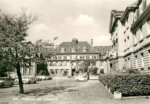 AK / Ansichtskarte Zeitz Kreishaus und Kreisgericht Zeitz