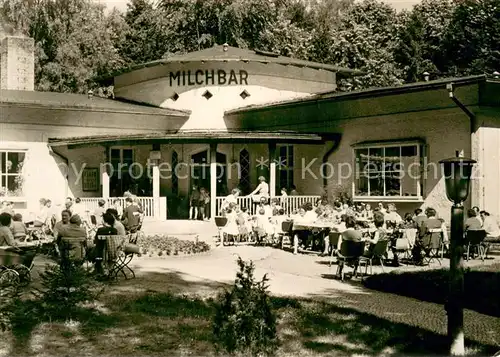 AK / Ansichtskarte Templin FDGB Erholungsheim Aufbau Milchbar Templin