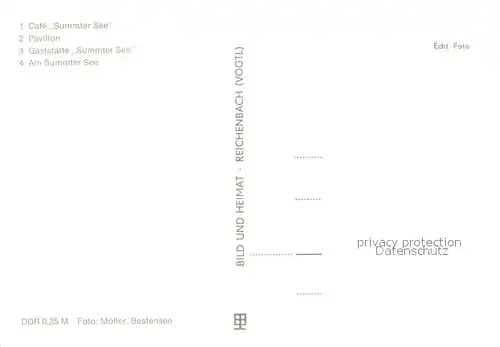 AK / Ansichtskarte Summt_Muehlenbecker_Land Cafe Summter See Pavillon Gaststaette Summter See Seepartie Summt_Muehlenbecker_Land