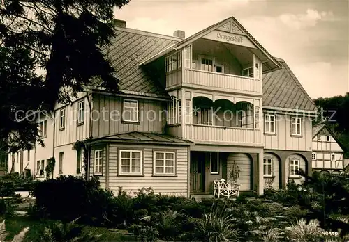 AK / Ansichtskarte Oybin Pension Haus Sangeslust Vertragswohnheim des FDGB Oybin