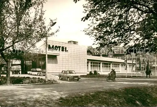 AK / Ansichtskarte Quedlinburg Motel Quedlinburg