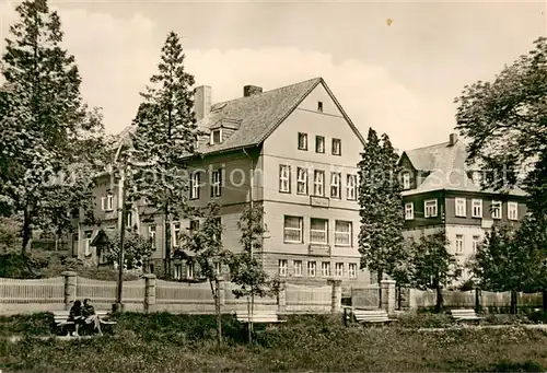 AK / Ansichtskarte Schierke_Harz FDGB Erholungsheim August Bebel und Olympia Schierke Harz