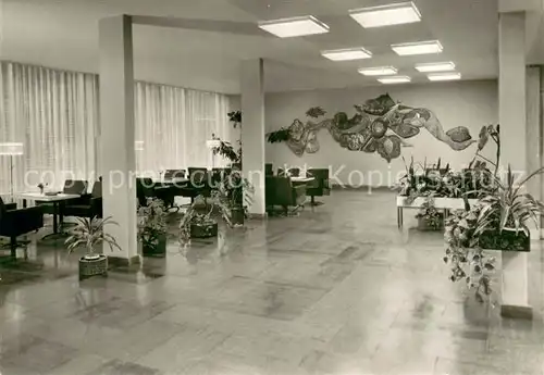 AK / Ansichtskarte Bad_Blankenburg FDGB Erholungsheim Magnus Poser Foyer im Urlauberwohnheim Bad_Blankenburg