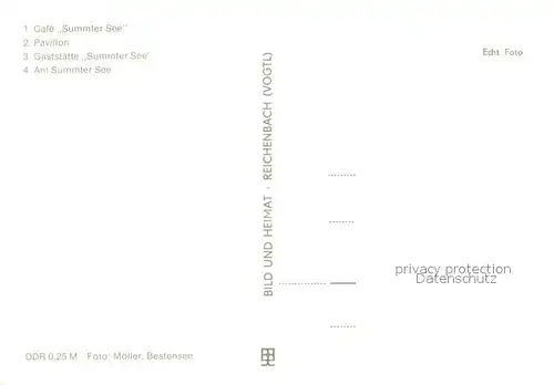 AK / Ansichtskarte Summt_Muehlenbecker_Land Cafe Summter See Pavillon Gaststaette Summter See Seepanorama Summt_Muehlenbecker_Land