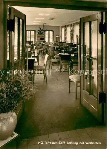 AK / Ansichtskarte Leissling HO Terrassen Cafe Leissling Leissling