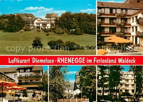AK / Ansichtskarte Rhenegge Kurklinik Sonnenhof im Ferienland Waldeck Rhenegge