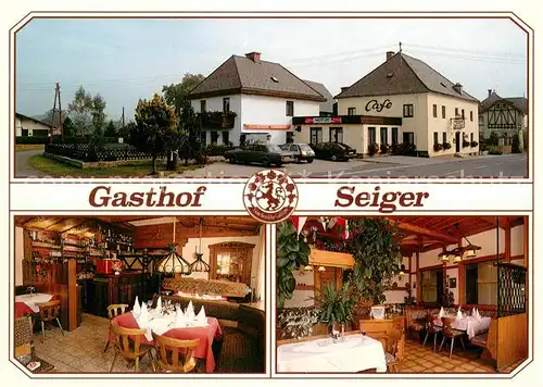 AK / Ansichtskarte St_Lorenzen_Murau Gasthof Seiger Cafe Gastraeume 
